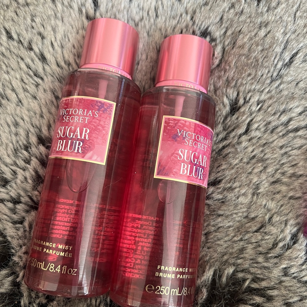 New Victoria's Secret Sugar Blur Body Mist 8.4floz  X2